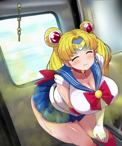 Page 18 of セーラームー●電車便意我慢