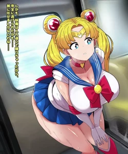 Page 2 of セーラームー●電車便意我慢