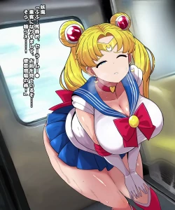 Page 5 of セーラームー●電車便意我慢