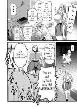 Page 8 of Ganbatte Hataraitetara Kusodeka Gal ga Kitan daga? | I Was Working Hard, Then This Ridiculously Huge Gal Showed Up