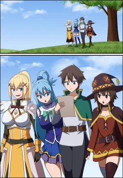 Page 1 of KONOSUBA - Kazuma Satou / Aqua / Megumin / Darkness│