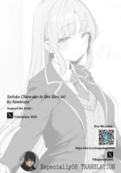 Page 9 of Seifuku Claire-san to Sex Suru zo!