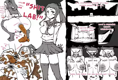 [Nakayama Shu] Gluttonous Scat Squishing Sisters - Idea Notebook - "Shit Lab!"