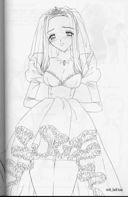 Page 8 of Ryohta Magaki Art collections. half tone