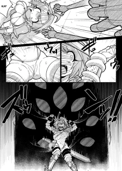 Page 4 of Kyonyuu Onna Senshi Tettei Kusuguri Jigoku | Big Breasted Female Warrior's Thorough Tickling Hell