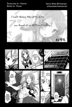 Page 3 of Ore no Imouto ga Off-kai de Rapesareta Wake ga Nai | I Can't Believe my Little Sister was Raped at an Offline Meeting