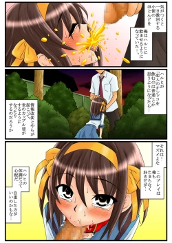 Page 13 of Suzumiya Haruhi-san wa Oshikko wo Nomu no ga Daisuki mitai desu. Kouhen