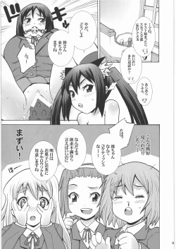 Page 10 of Kimi no Shiranai Keion-bu Azusa Cat