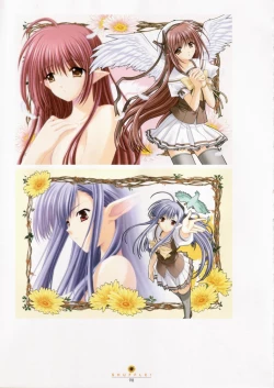 Page 99 of SHUFFLE! Visual Fan Book