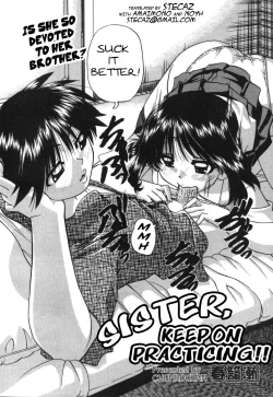 Page 2 of Sister Keep on Practicing!!