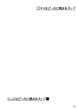 Page 3 of Kimi wa Docchi ni Fumaretai?