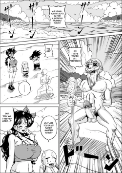 Page 7 of Kame-Sennin no Shugyou | Master Roshi's Training