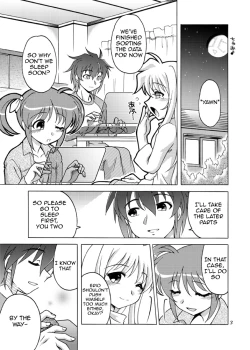 Page 2 of Sotto, Oyasumi Nanoha-san