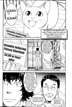 Page 1 of Scraw!: The Ballad of the Insanity-Inducing Poison Shorthair, Verse 1