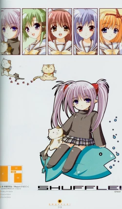 Page 81 of Shuffle! - Fanbook 2