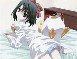 Page 102 of School Days Official Visual Art Works