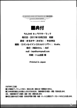 Page 13 of ChinCasu Character Book