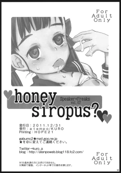 Page 17 of honey siropus?