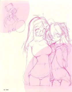 Page 136 of Meganeko E=mc2 illustrations