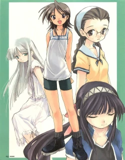 Page 152 of Meganeko E=mc2 illustrations