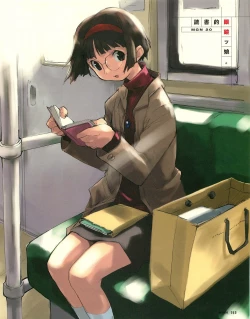 Page 33 of Meganeko E=mc2 illustrations