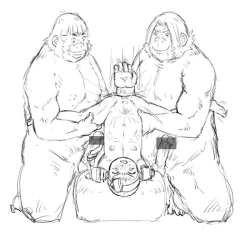 Page 21 of Makyuu no Oshigoto 1 + Site sketches