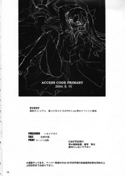 Page 33 of ACCESS CODE PRIMARY