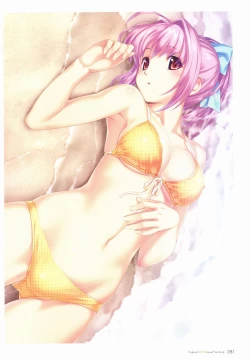 Page 83 of Tropical KISS Visual Fan Book - Koutaro Art Works