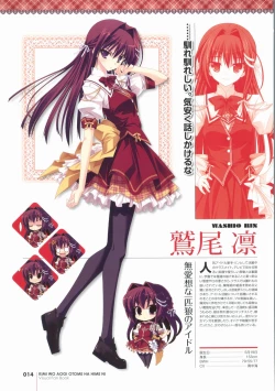 Page 14 of Kimi wo Aogi Otome wa Hime ni Visual Fan Book