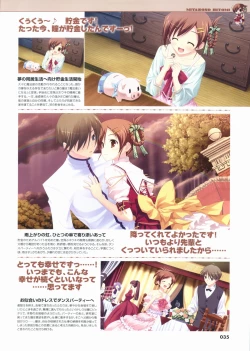 Page 35 of Kimi wo Aogi Otome wa Hime ni Visual Fan Book