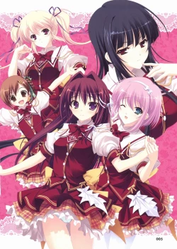 Page 5 of Kimi wo Aogi Otome wa Hime ni Visual Fan Book