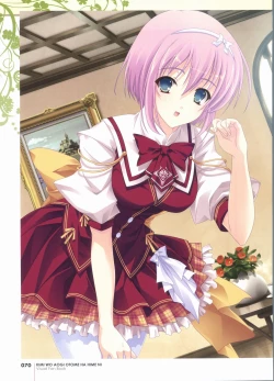 Page 72 of Kimi wo Aogi Otome wa Hime ni Visual Fan Book