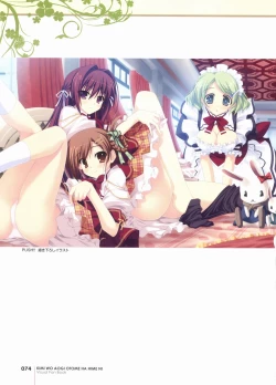 Page 77 of Kimi wo Aogi Otome wa Hime ni Visual Fan Book