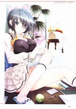 Page 10 of Sakura Sakura Visual Fan Book