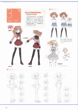 Page 129 of Sakura Sakura Visual Fan Book