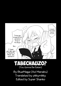 Page 23 of Tabechauzo? | You Gonna Be Eaten!