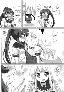 Page 9 of Sugiura Ayano wa Toshinou Kyouko o Sasou Youna Me de Miteru! | Sugiura Ayano is Looking at Toshino Kyouko with Inviting Eyes!