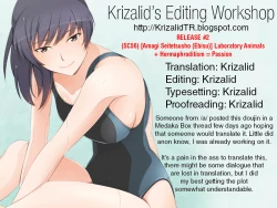 Page 27 of Laboratory Animals + Hermaphroditism = Passion