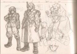 Page 104 of RaKuGaKi./Monochrome.