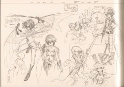 Page 118 of RaKuGaKi./Monochrome.