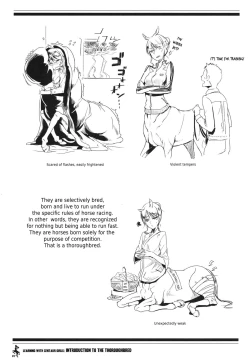 Page 6 of Centaur Musume de Manabu Hajimete no Thoroughbred | Learning With Centaur Girls: Introduction To The Thoroughbred