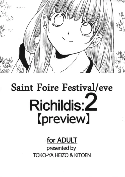 Page 1 of Saint Foire Festival eve Richildis：2 preview