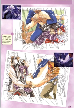 Page 41 of Septem Charm Magical Canan Visual Guide - Compass Official Artbook