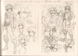 Page 129 of RaKuGaKi./Monochrome.