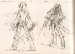 Page 134 of RaKuGaKi./Monochrome.