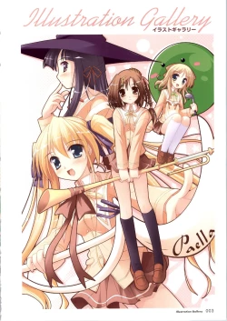 Page 11 of Happiness! Visual Fanbook