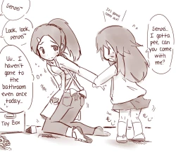 Page 15 of Hanomidori Omorashi/Desperation Collection