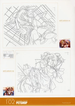 Page 102 of ANGELIUM原画集