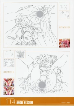 Page 114 of ANGELIUM原画集