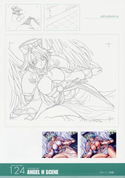 Page 124 of ANGELIUM原画集